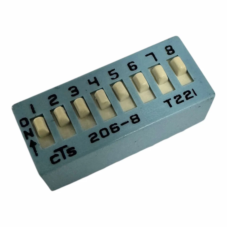 CTS206-8 8 Position Dip Switch Foto 1 de 1