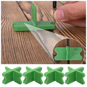 Herramienta espaciadora de cubierta 4 piezas 1/16", 1/8", 3/16", 1/4" para cubierta tratada a presión - Imagen 1 de 8