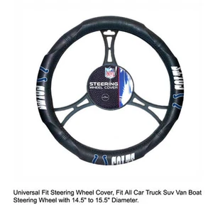 Northwest NFL Indianapolis Colts Car Truck Suv Van Boat Steering Wheel Cover - Picture 1 of 1