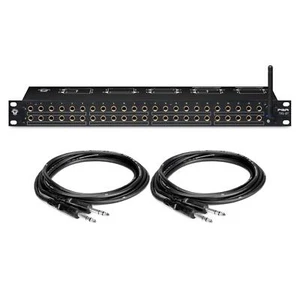 Paquete Patchbay Black Lion Audio PBR TRS-BT 48 puntos 1/4" con cables TRS - Imagen 1 de 7