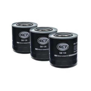 3x SCT Germany SM 136 Ölfilter passt für Audi A6 Avant 4A, C4 - Picture 1 of 1