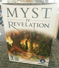 Myst 4 IV: Revelation (Windows / Mac, 2004) NEW SEALED IN BOX!