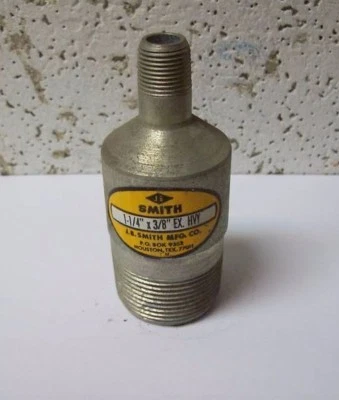 1-1/4" X 3/8" MNPT S/80 (XH) Concentric Swage Nipple Zinc Plated WPB <SWG1070311 - Image 1 of 4