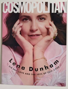 Cubierta de suscriptor Cosmopolitan Magazine Reino Unido Lena Dunham marzo 2020 | Como nueva - Imagen 1 de 1