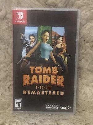 Videojuego Tomb Raider Remastered Nintendo Switch Nuevo Abierto  Foto 1 de 4
