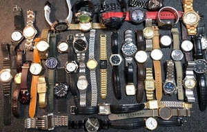 Men’s Watch Lot Bulova,Citizen,Mathey-Tissot,Cole,ElginCasio,Swatch,Grovana - Picture 1 of 24