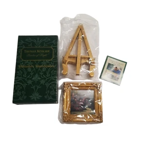 Thomas Kinkade Painter of Light Miniature Masterpiece Cottage Mini Art Print - Picture 1 of 8