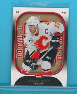 🏒 2006-07 Fleer TOTAL-D JAROME IGINLA #03 HOF CALGARY FLAMES