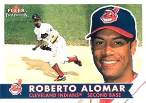 2001 Fleer Tradition #190 Roberto Alomar Cleveland Indians HOF - Picture 1 of 1