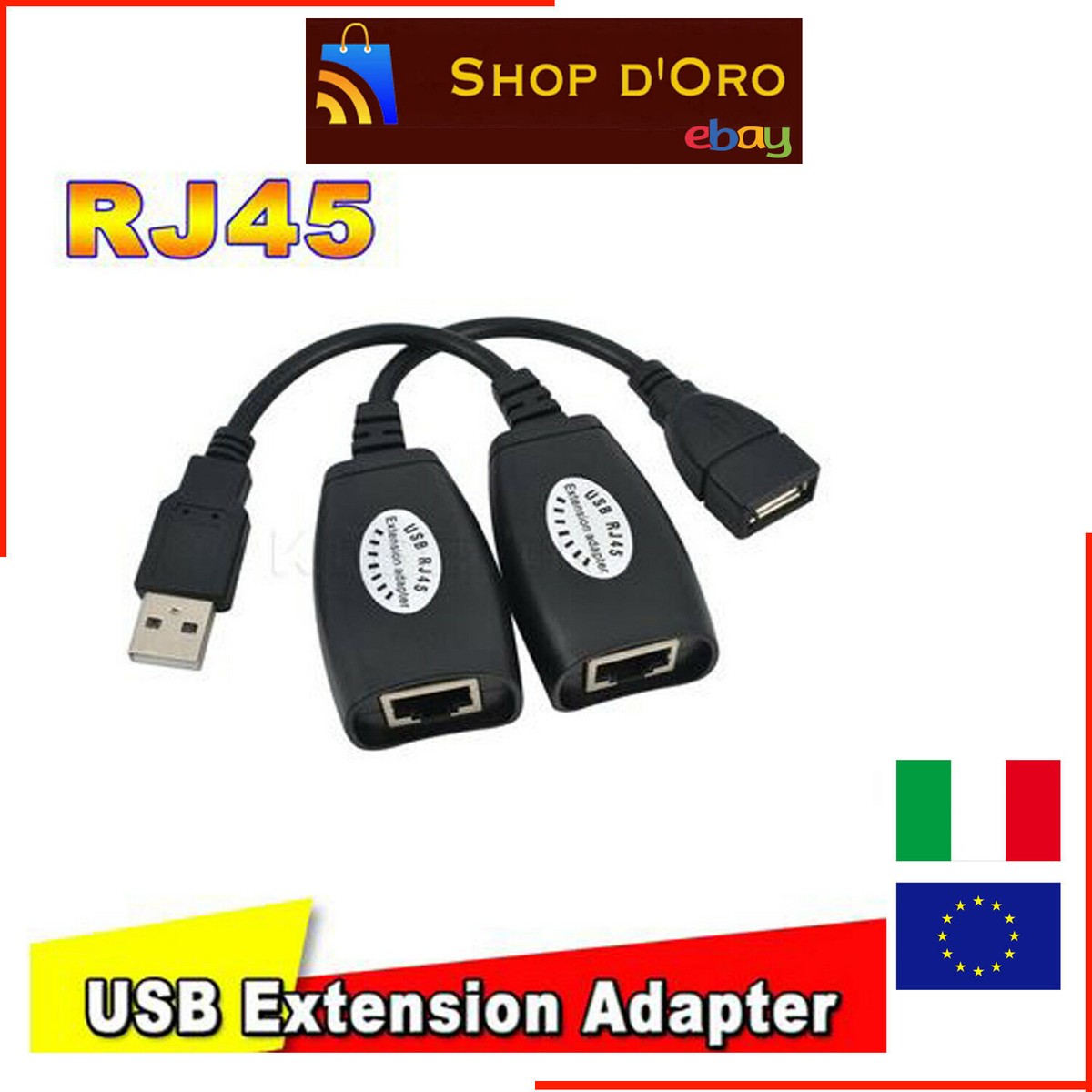 Adattatore USB 3.0 A Ethernet Gigabit - 1000Mbps, RJ45, Compatibile Con PC, Laptop, Mac, Per Connessione Stabile E Veloce