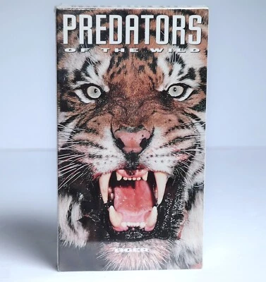 Predators of the Wild - TIGER- VHS *SEALED* - Image 1 of 2