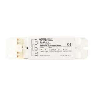 VOSSLOH-SCHWABE SL-40.314 503073 BALASTRO FLUORESCENTE MAGNÉTICO, T12 40W, 120V - Imagen 1 de 2