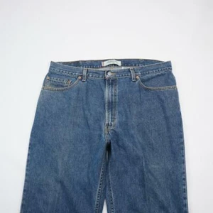 Pantalones de mezclilla de carpintero LEVI STRAUSS 550 calce relajado pierna cónica MedWash para hombre 40x30 - Imagen 1 de 9