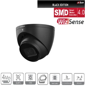 Dahua IPC-HDW3541EM-S-S2 5MP IR Festbrennweite Augapfel WizSense Netzwerk Überwachungskamera - Bild 1 von 2