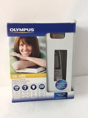 Olympus VN 7000 Digital Voice Recorder ( In Box With Manuel Book) - Image 1 of 4