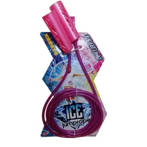 BNIB Kids Designer Kess Co Jump Rope Double Dutch Ice Purple Glitter Sparkly 7FT - Picture 1 of 12