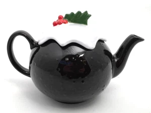 Tetera Pudín Navidad Price and Kensington P&K INGLATERRA Vintage Coleccionable - Imagen 1 de 4