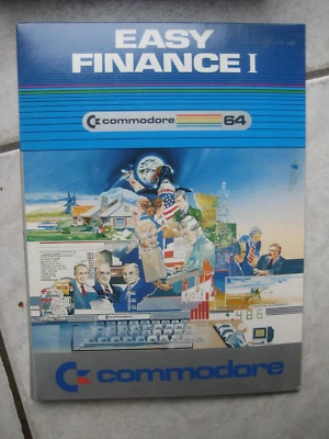 Commodore 64 Easy Finance I Handbuch Disk aus Nachlass (128 / Amiga / VC20) - Bild 1 von 3
