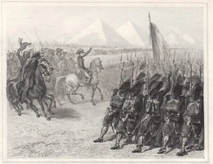 Général Bonaparte Bataille des Pyramides campagne d’Égypte Révolution Française - Picture 1 of 6