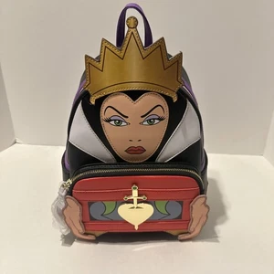 Loungefly Disney Snow White And The Seven Dwarfs Evil Queen Cosplay Backpack - Picture 1 of 8