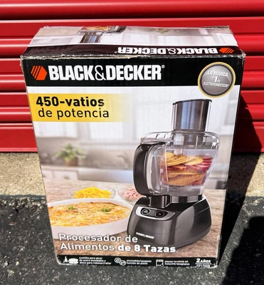 New Black & Decker FP-1700B Food Processor - 8 Cup Bowl - Touch Pad Control  - Image 1 of 4