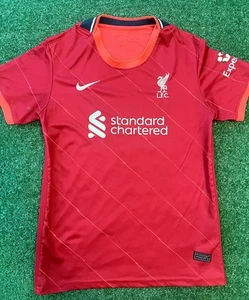Camiseta de fútbol Liverpool 2021-22 talla mediana juvenil - Imagen 1 de 8