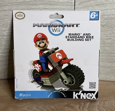 K'Nex Nintendo Mario карта Wii Mario и стандартный велосипед Buiding набор 31 ПК новый - Изображение 1 из 4