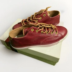 New Vintage Pro Keds | 69er Uptowner Lo | Leather Burgandy | 9.5 - Picture 1 of 13