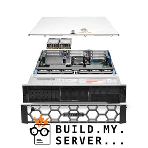 Dell PowerEdge R740 Server 2x Gold 5122 3.60Ghz 8-Core 128GB RAM 8x 480GB SSD - Picture 1 of 5