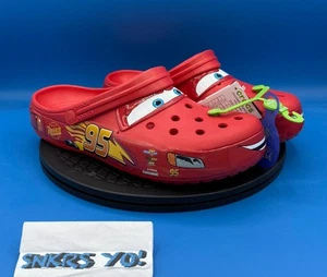 Cars x Croc Classic Clog Lightning McQueen (205759-610) Size 11 - Picture 1 of 8
