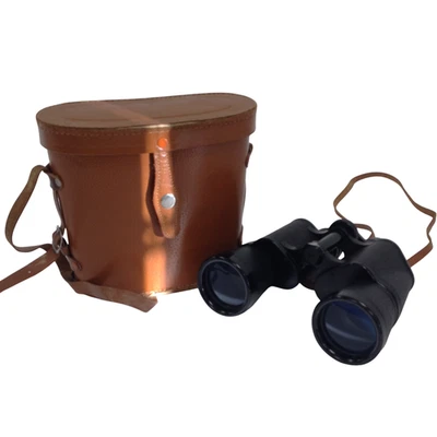 Vintage Regent 7x50 Binoculars with Leather Case Coated Optics Bundle Pre-Owned  - Image 1 of 4