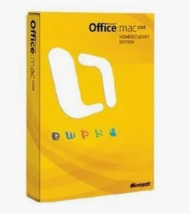 Microsoft Office MAC 2008 Home & Student Edition 2008 - Used - Good condition - Picture 1 of 1