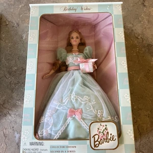 Mattel 1999 Birthday Wishes Barbie Puppe Collector Edition - Bild 1 von 5