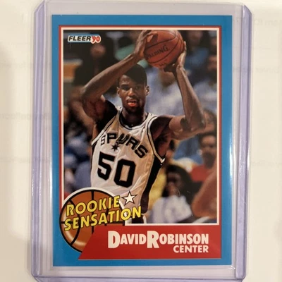 Fleer 1990-91 - Rookie Sensation David Robinson #1 Foto 1 de 2