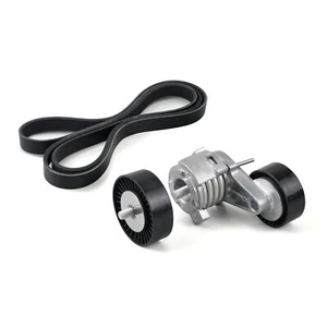 Drive Belt Idler Pulley Tensioner Kit For BMW 325i 330i 325xi 330xi 530i X3 N52 - Picture 1 of 5