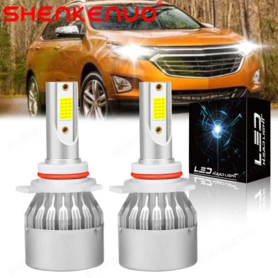 Lâmpadas de farol de LED 6500K branco feixe Hi-Lo para Chevrolet Equinox 2018-2021 - Imagem 1 de 4