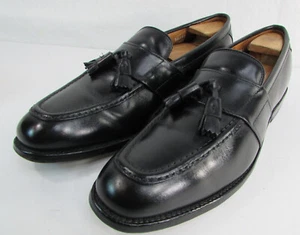 ALLEN EDMONDS 11 B Biscayne Mens Black Tassel Loafer Shoes w/Shoe Trees 🇺🇸USA - Picture 1 of 18
