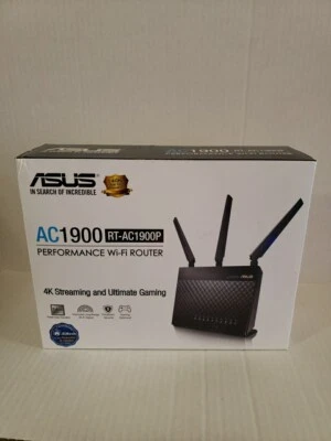 ASUS RTAC1900P 1900 Mbps 4 Ports 1000 Mbps Wi-fi Router - Image 1 of 3