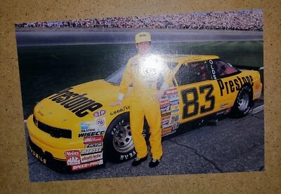 Postal vintage NASCAR Lake Speed Prestone #83 Foto 1 de 2
