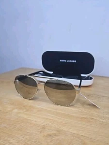MARC JACOBS MARC 341/S 2M2UE GOLD MIRRORED AUTHENTIC SUNGLASSES 60-15 With Case - Bild 1 von 5