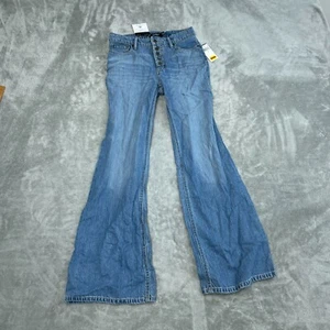Lauren Ralph Lauren Womens High-Waisted Flared Denim Jeans Size 2 NWT 3683 - Picture 1 of 13