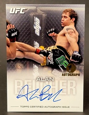2012 Topps UFC Knockout Autographs #FA-AB Alan Belcher 150/159 - Image 1 of 2