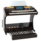 WERSI OAX700LS Elektronische Orgel, Schwarz Metallic, inkl. 25-Tastenpedal und S
