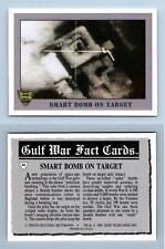 Smart Bomb On Target #44 Gulf War 1991 Dart Fact Card