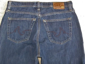 AG ADRIANO GOLDSCHMIED Hombre Héroe Jeans Talla 30 x 26 Delgados Rectos - Imagen 1 de 10