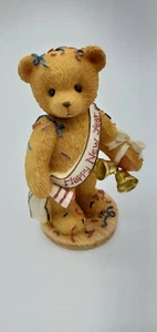 Cherished Teddies Newton Ringing In The Happy New Year With Cheer Bear Party - Picture 1 of 11