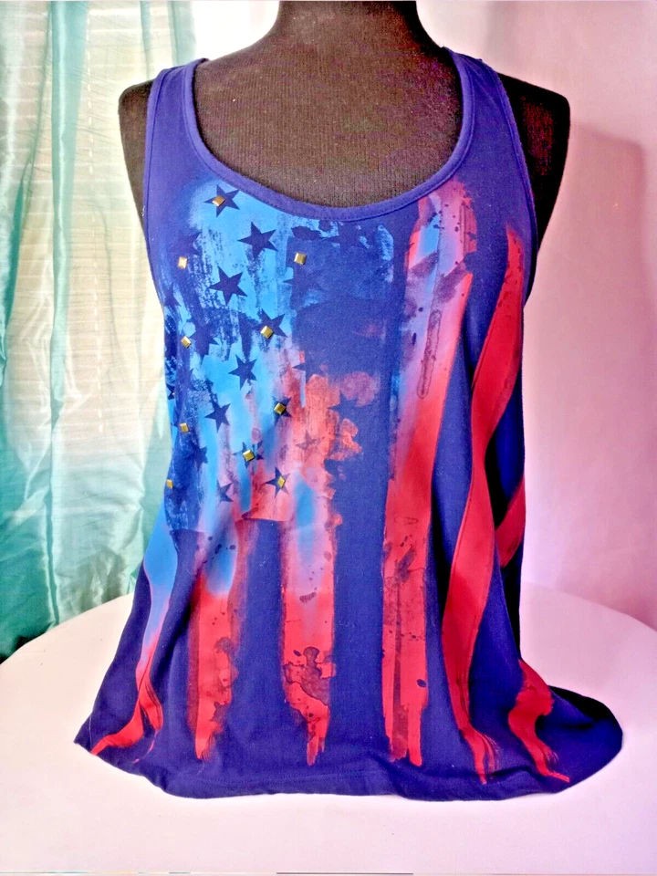 Ransom women's size M Americana tank top New no tags - Image 1 of 4