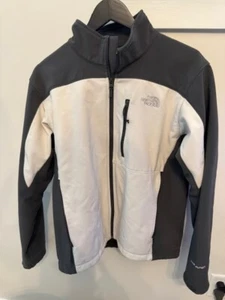 Men’s North Face Apex Hardshell Jacket Off White Light/Dark Gray Medium - Picture 1 of 4