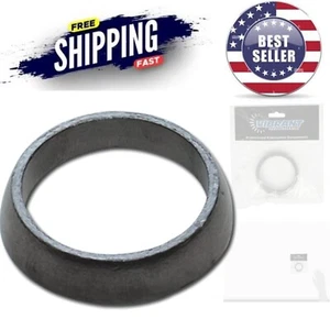Graphite Exhaust Gasket Stainless Steel Round 2.55 Inch I.D. Auto part - Picture 1 of 4