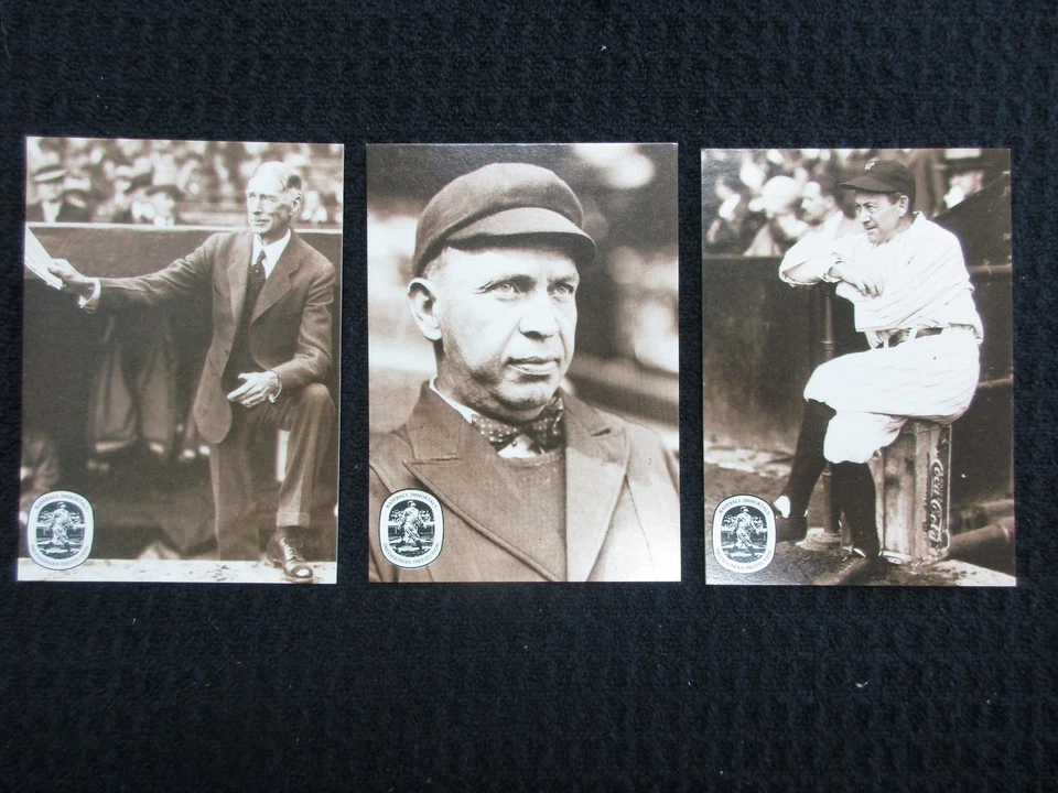 3-1987 CONLON PREMIER CARD SET BASEBALL IMMORTALS TM WORLD WIDE SPORTS *14* - Image 1 of 4